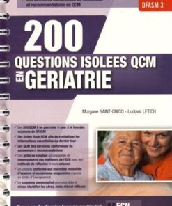 200 questions isolées QCM en gériatrie : dernier tour DFASM 3