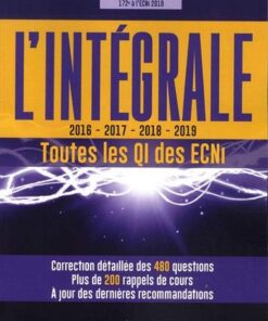 L'intégrale 2016-2017-2018-2019 : toutes les QI des ECNi