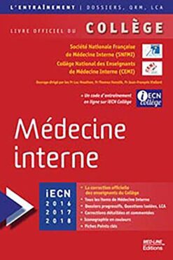 Médecine interne : iECN 2016, 2017, 2018